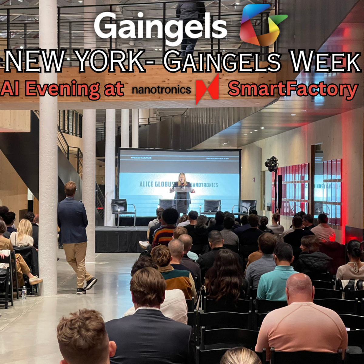 October 10th, 2023 | Gaingels New York: Artificial Intelligence Evening at Nanotronics Smart Factory